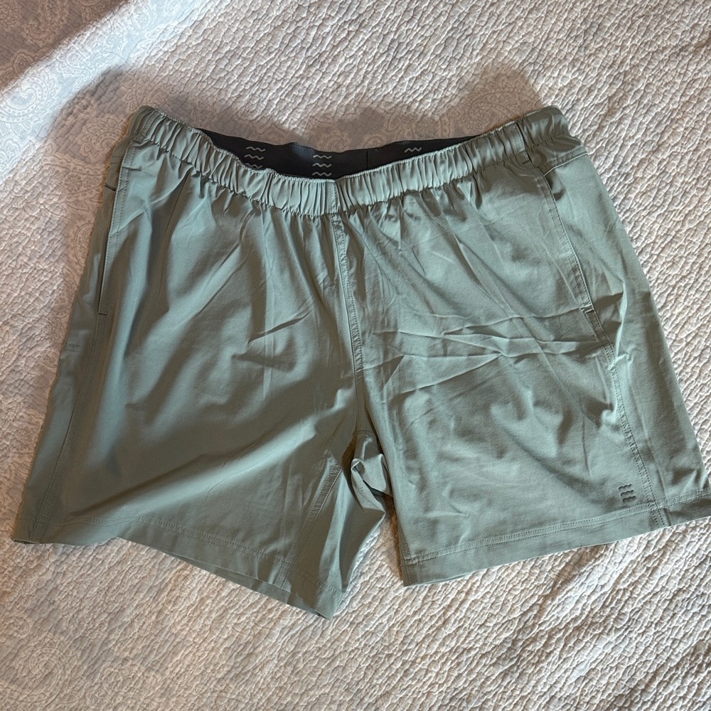 Free Fly Apparel Men's Athletic Shorts - Olive